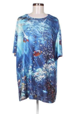 Damen T-Shirt Unbranded, Größe 4XL, Farbe Mehrfarbig, Preis € 8,70