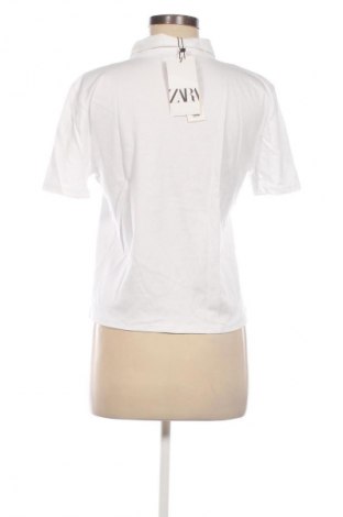 Tricou de femei Zara, Mărime S, Culoare Alb, Preț 121,34 Lei
