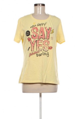 Damski T-shirt Zornitsa, Rozmiar L, Kolor Żółty, Cena 39,08 zł