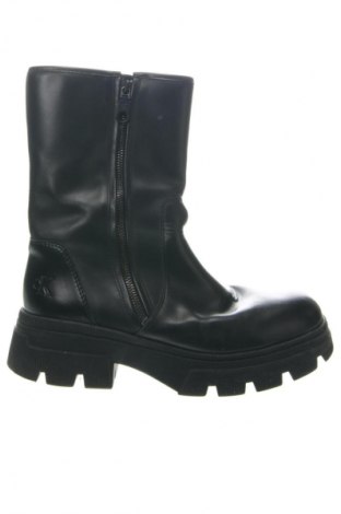 Damskie botki Calvin Klein Jeans, Rozmiar 40, Kolor Czarny, Cena 529,99 zł