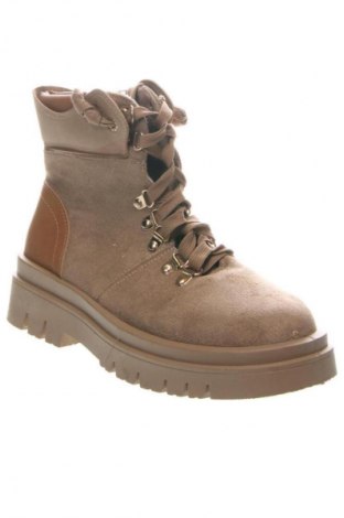 Дамски боти Unbranded, Размер 39, Цвят Бежов, Цена 63,00 лв.