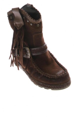 Damskie botki Unbranded, Rozmiar 36, Kolor Brązowy, Cena 283,14 zł
