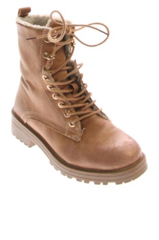 Damskie kozaki Jenny Fairy, Rozmiar 36, Kolor Brązowy, Cena 54,14 zł