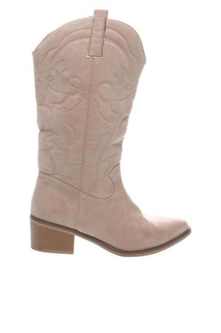 Damskie kozaki Unbranded, Rozmiar 38, Kolor Beżowy, Cena 159,05 zł