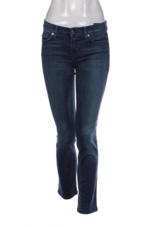 Blugi de femei 7 For All Mankind, Mărime S, Culoare Albastru, Preț 360,13 Lei
