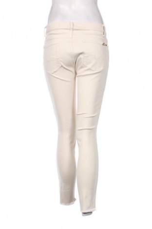 Damskie jeansy 7 For All Mankind, Rozmiar S, Kolor ecru, Cena 314,60 zł