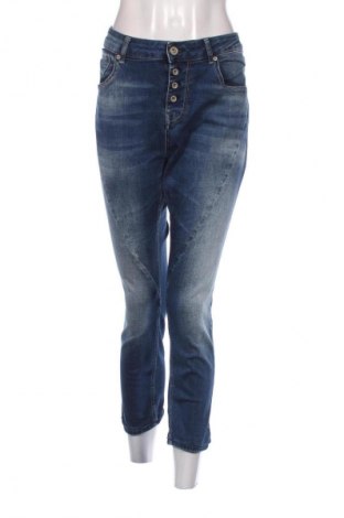 Дамски дънки Amisu, Размер XL, Цвят Син, Цена 29,00 лв.