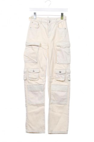 Női farmernadrág Bershka, Méret XXS, Szín Ekrü
, Ár 7 900 Ft