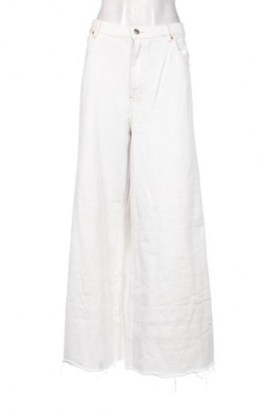 Női farmernadrág Bershka, Méret XL, Szín Fehér, Ár 8 318 Ft