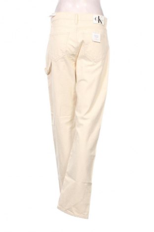 Női farmernadrág Calvin Klein Jeans, Méret M, Szín Ekrü
, Ár 30 899 Ft