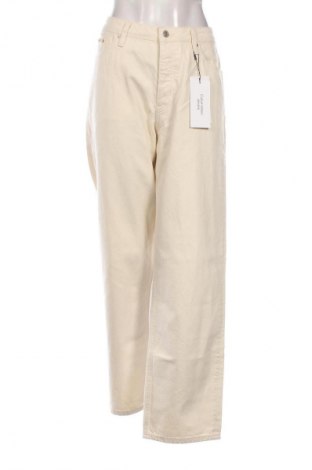 Damen Jeans Calvin Klein Jeans, Größe L, Farbe Ecru, Preis 51,99 €