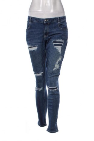 Dámske džínsy  Denim&Co., Veľkosť L, Farba Modrá, Cena  9,95 €