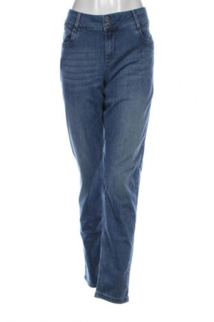 Blugi de femei Denim Hunter, Mărime L, Culoare Albastru, Preț 168,42 Lei