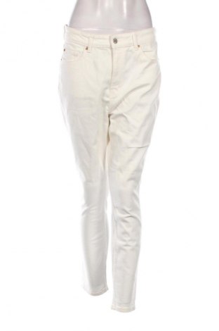 Damskie jeansy H&M, Rozmiar M, Kolor Biały, Cena 105,75 zł