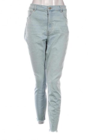 Dámske džínsy  H&M, Veľkosť XXL, Farba Modrá, Cena  14,83 €