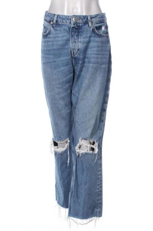 Дамски дънки H&M, Размер L, Цвят Син, Цена 28,88 лв.