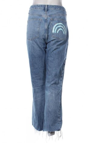 Дамски дънки H&M, Размер L, Цвят Син, Цена 28,88 лв.