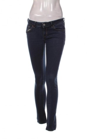 Blugi de femei Hollister, Mărime M, Culoare Albastru, Preț 64,99 Lei