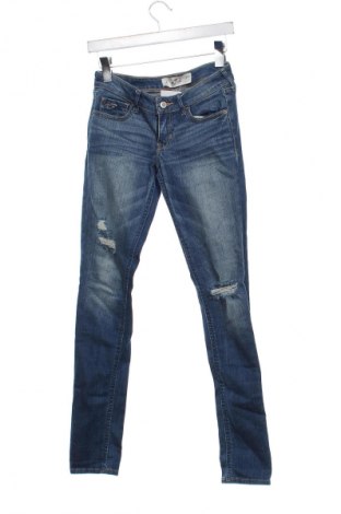 Blugi de femei Hollister, Mărime S, Culoare Albastru, Preț 58,99 Lei