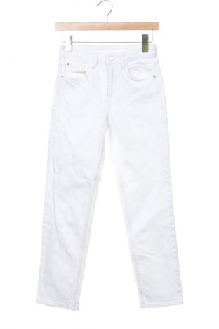 Дамски дънки Massimo Dutti, Размер XS, Цвят Бял, Цена 75,00 лв.