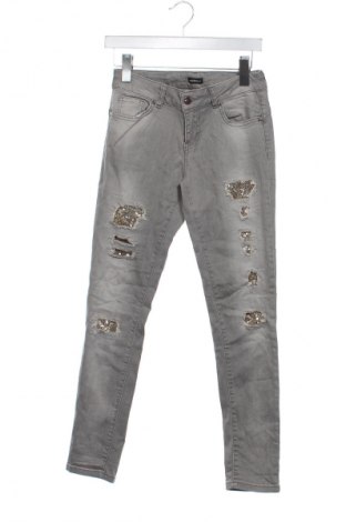Dámske džínsy  Motivi, Veľkosť XS, Farba Sivá, Cena  10,95 €