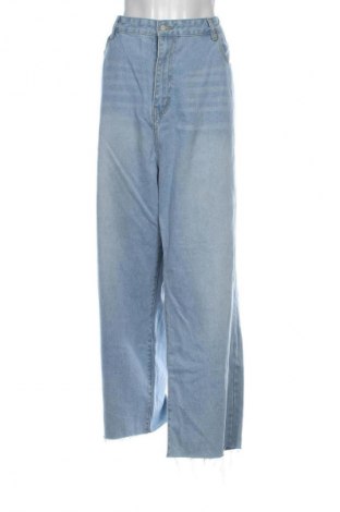 Dámske džínsy  Nasty Gal, Veľkosť XXL, Farba Modrá, Cena  10,95 €