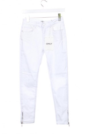 Blugi de femei ONLY, Mărime M, Culoare Alb, Preț 195,99 Lei