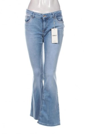 Damskie jeansy ONLY, Rozmiar L, Kolor Niebieski, Cena 207,99 zł