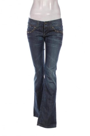 Blugi de femei R.marks Jeans, Mărime M, Culoare Albastru, Preț 76,32 Lei