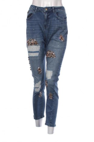 Дамски дънки Relish, Размер L, Цвят Син, Цена 75,00 лв.