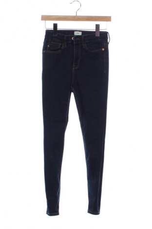 Γυναικείο Τζίν River Island, Μέγεθος XS, Χρώμα Μπλέ, Τιμή 13,99 €