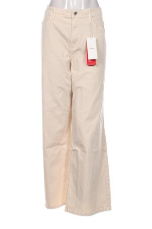 Dámske džínsy  S.Oliver, Veľkosť XL, Farba Béžová, Cena  56,95 €
