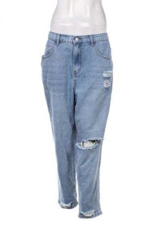 Дамски дънки SHEIN, Размер XL, Цвят Син, Цена 29,00 лв.