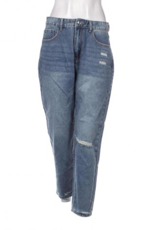 Дамски дънки SHEIN, Размер M, Цвят Син, Цена 28,88 лв.