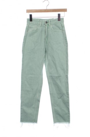 Blugi de femei Sinsay, Mărime XS, Culoare Verde, Preț 76,00 Lei