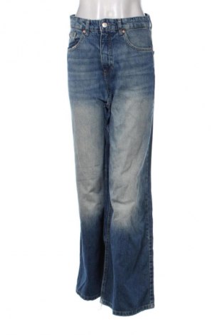 Blugi de femei Stradivarius, Mărime S, Culoare Albastru, Preț 50,99 Lei