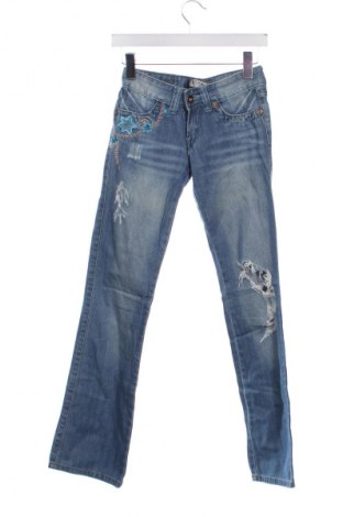 Damskie jeansy Unbranded, Rozmiar XS, Kolor Niebieski, Cena 66,67 zł