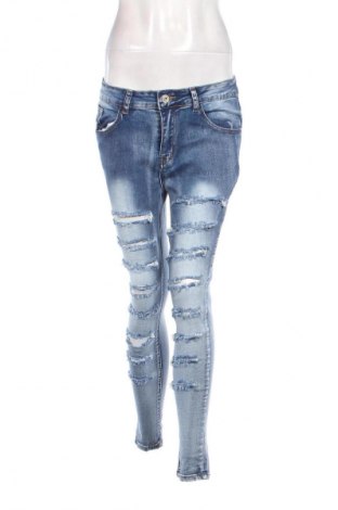 Дамски дънки Unbranded, Размер L, Цвят Син, Цена 29,15 лв.