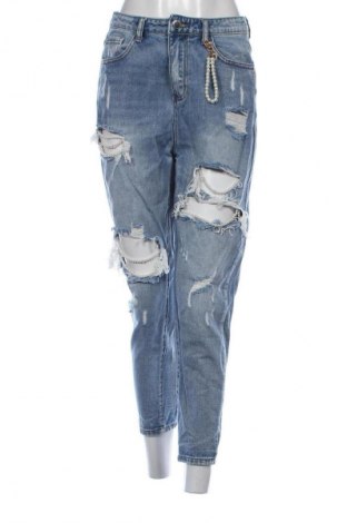 Damskie jeansy Unbranded, Rozmiar M, Kolor Niebieski, Cena 66,67 zł