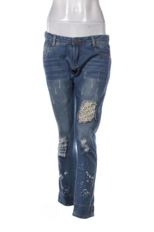 Dámske džínsy  Unbranded, Veľkosť L, Farba Modrá, Cena  14,83 €