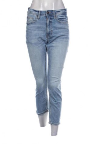 Damskie jeansy Zara, Rozmiar S, Kolor Niebieski, Cena 62,11 zł