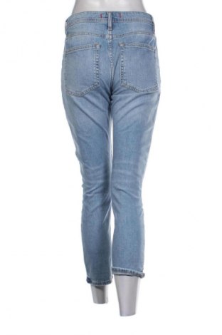Damskie jeansy Zara, Rozmiar S, Kolor Niebieski, Cena 62,11 zł