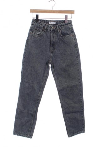 Дамски дънки Zara, Размер XS, Цвят Син, Цена 27,00 лв.