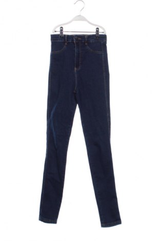 Damskie jeansy Zara, Rozmiar XXS, Kolor Niebieski, Cena 62,92 zł