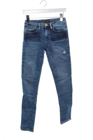 Blugi de femei Zara, Mărime XS, Culoare Albastru, Preț 34,99 Lei