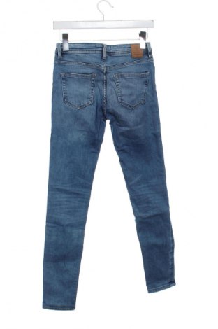 Blugi de femei Zara, Mărime XS, Culoare Albastru, Preț 34,99 Lei