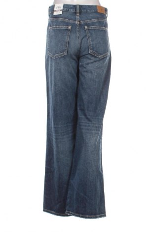 Blugi de femei Zara, Mărime S, Culoare Albastru, Preț 163,00 Lei