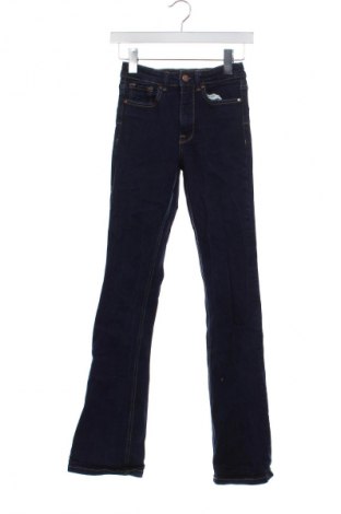 Damskie jeansy Zara, Rozmiar XXS, Kolor Niebieski, Cena 62,02 zł