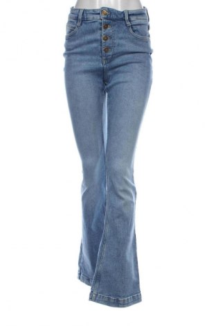 Damskie jeansy Zara, Rozmiar M, Kolor Niebieski, Cena 62,02 zł