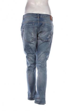 Дамски дънки Zara, Размер M, Цвят Син, Цена 26,98 лв.